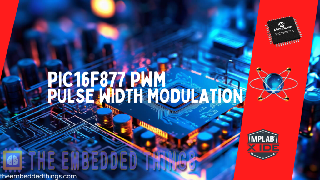 Feature of the project showcasing PIC16F877 PWM