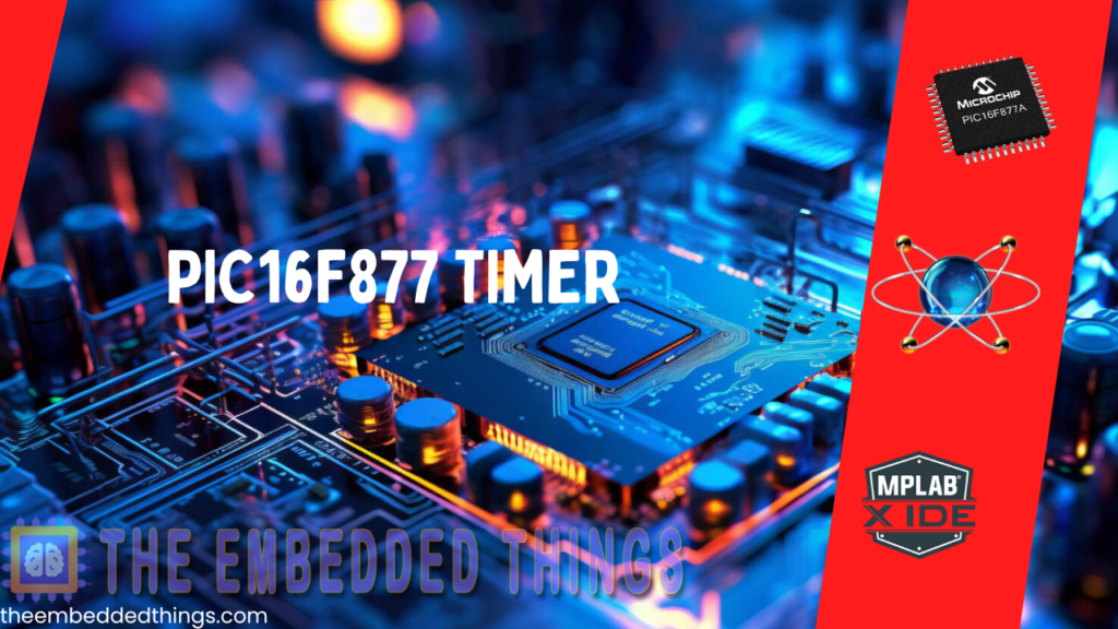 Features of the PIC16F877 Timer project in Proteus simulation.