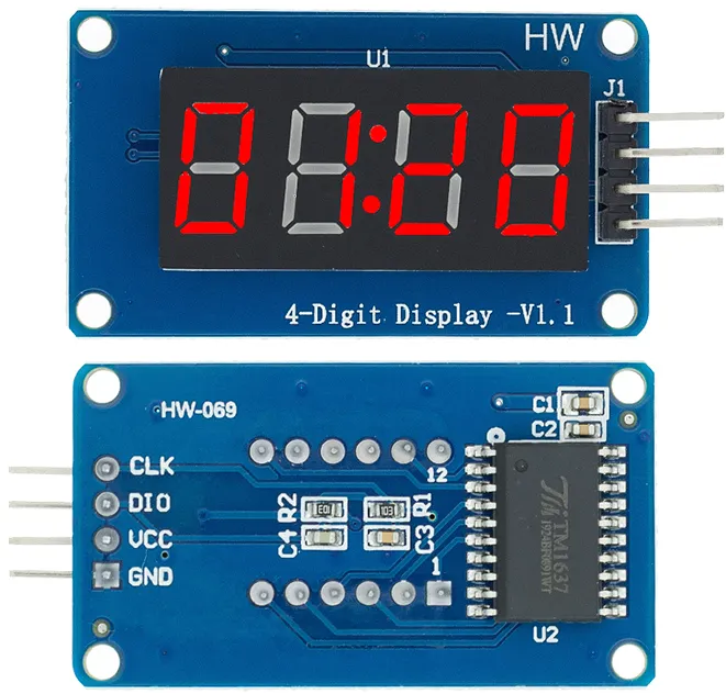 TM1637 Module Hardware Overview