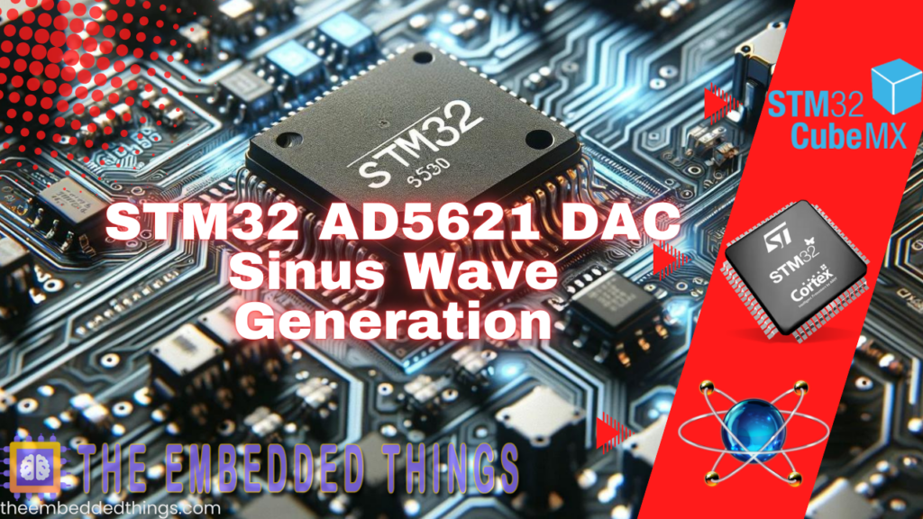 STM32 AD5621 DAC project features high-quality analog signal generation.