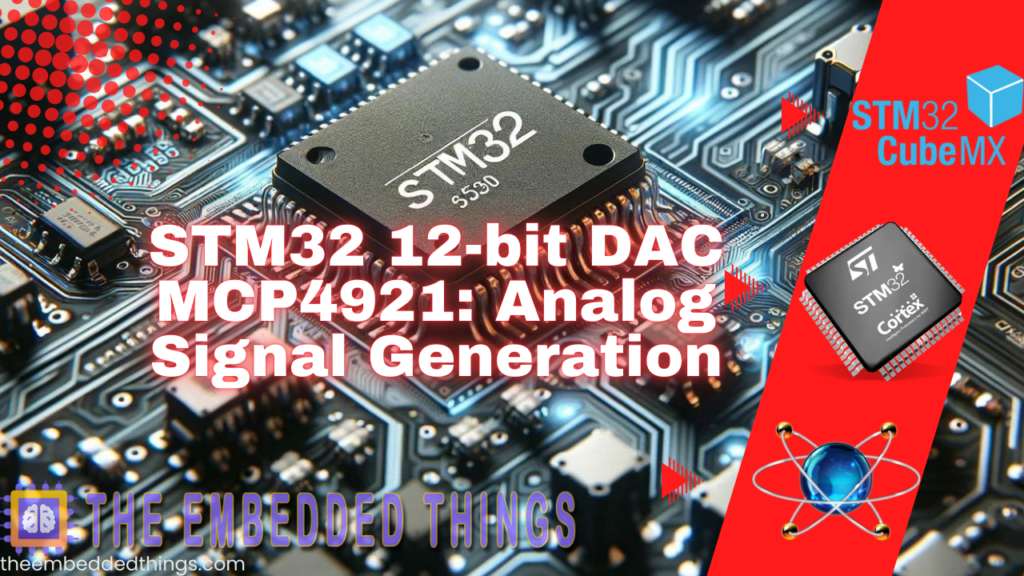 STM32 12-bit DAC MCP4921 project feature overview.