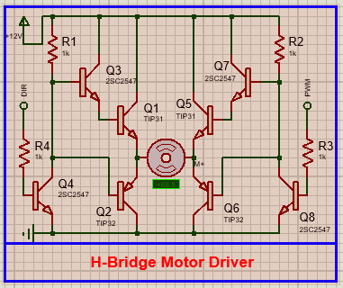 How the H-Bridge Works in STM32 Motor Driver Circuit