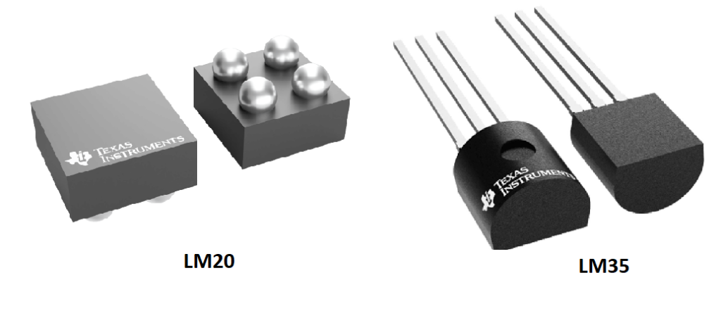 Interfacing LM20 and LM35 temperature sensors with PIC16F877A microcontroller project overview