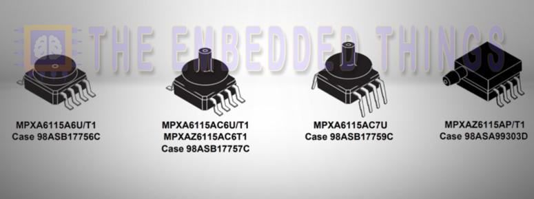 MPX Sensors MPXA6115A general-purpose pressure sensor for industrial and automotive applications