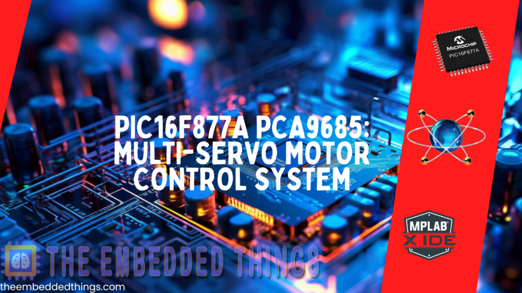 PCA9685 PWM driver features for multi-servo motor control in robotics and automation