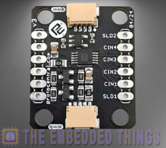 FDC1004 high-resolution 4-channel capacitance-to-digital converter for capacitive sensing applications.